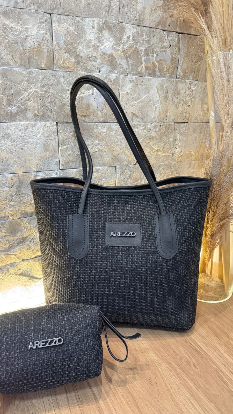 Bolsa transversal de palha - Imagem 3